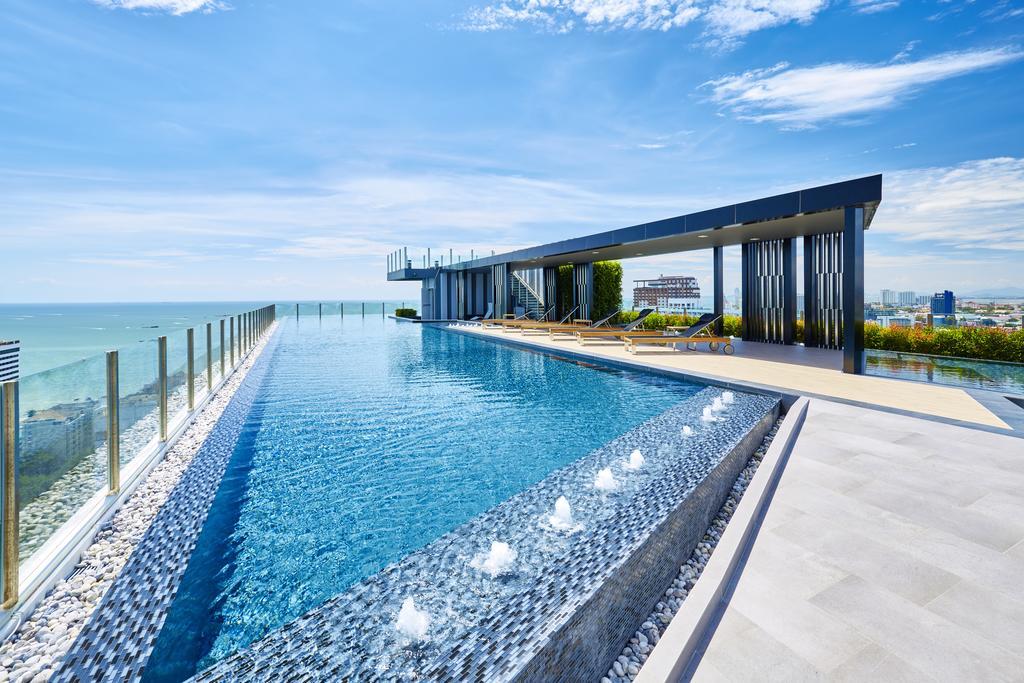 The Base By Fantasea Beach Leilighet Pattaya Eksteriør bilde